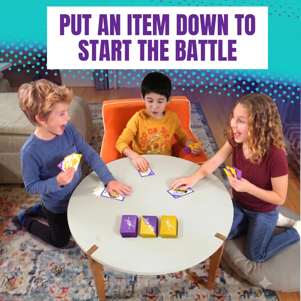 Put an item down to start the battle