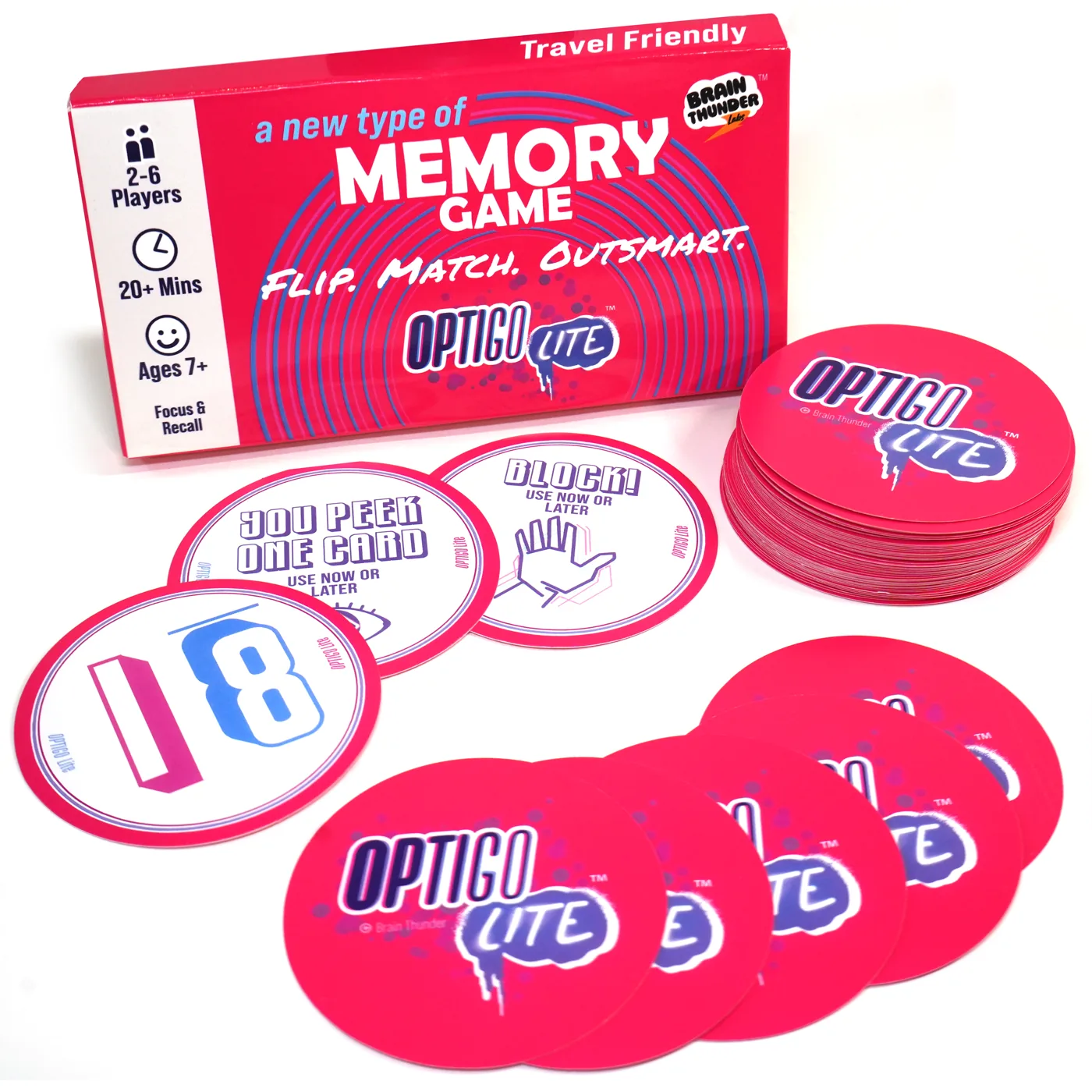 OPTIGO Lite box and discs